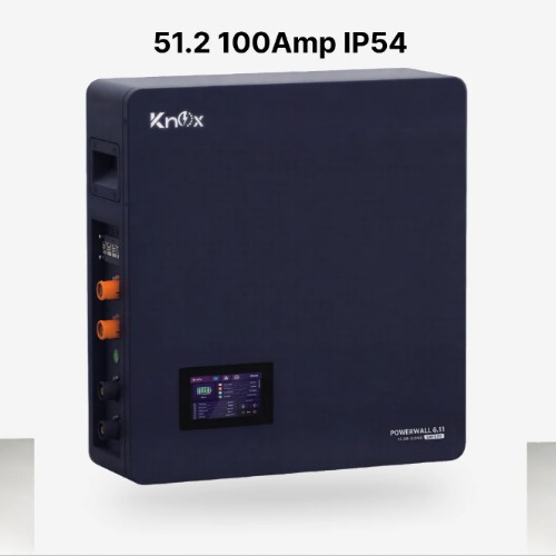 Knox Powerwall 6.11 51.2v 100Amp IP54 Lithium Battery